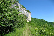 Onderweg naar cache Baume-Les-Messieurs