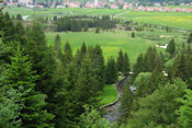 Uitzicht op de Doubs