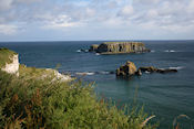 Kust bij Rope Bridge