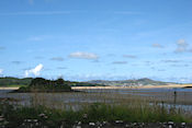 Uitzicht vanaf Doe castle