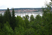  Uitzicht op Östersund      