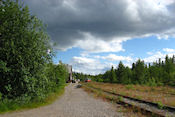   Inlandsbanan bij Moskosel  