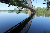  Oude spoorbrug bij Gysinge natuurreservaat    